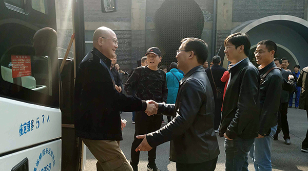 中國金屬學(xué)會代表來我司參觀交流